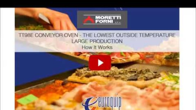 'Moretti Forni TT98E Large Production Commercial Oven - How It Works'