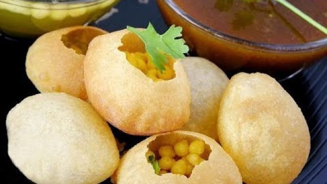 'Paanipuri banane ki vidhi - sanjeev kapoor recipes, nisha madhulika, bharatzkitchen HINDI'