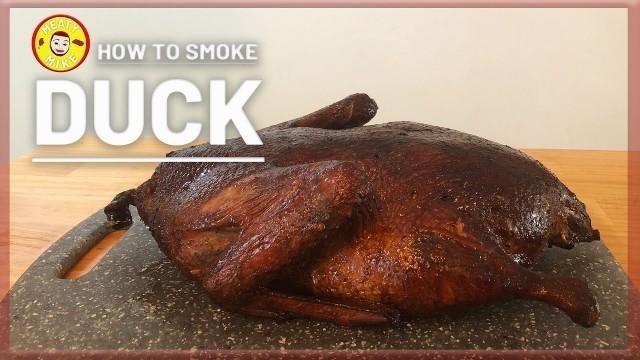 'Smoked DUCK on the Masterbuilt | How to Smoke Duck'