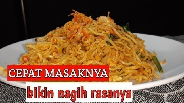 'RESEP BAKMI GORENG ISTIMEWAH WAJIB DI COBA I RAHASIA DARI BUMBUNYA ITU YANG PENTING !!!'