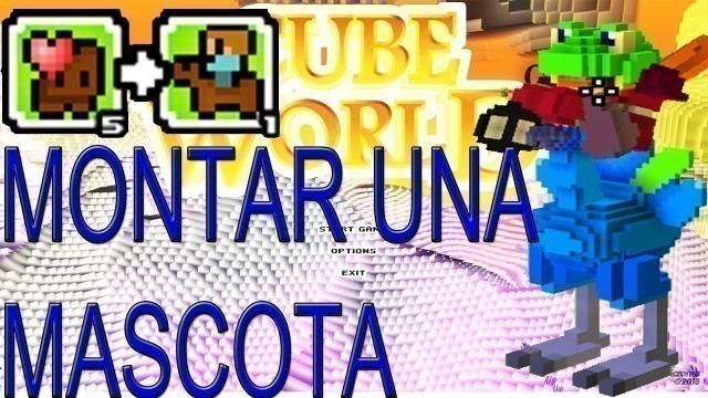 'Cube World: COMO MONTAR TU MASCOTA'