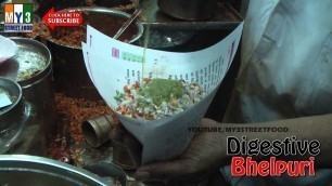 'DIGESTIVE BHELPURI - Kolhapuri Street food - World Street food street food'