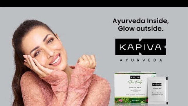 'Top ayurvedic foods for glowing skin | Diet Tips to get glowing skin | Kapiva Skin Foods Glow Mix'