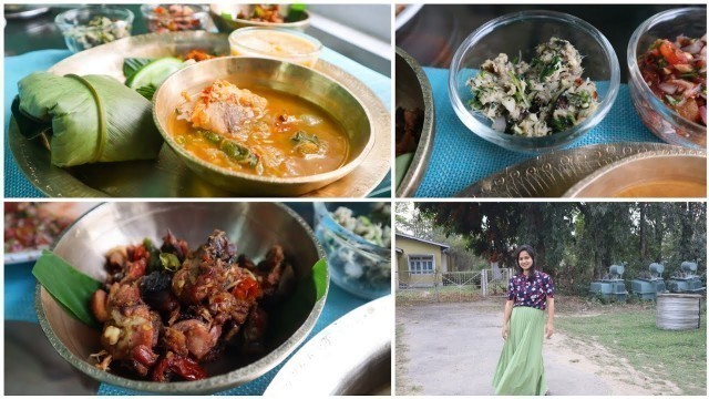 'Ethnic food special | naga boil fish,smoke chicken আৰু কেইবাটাও পিটিকা বনাই খালো | মিচিকে কি কৰিলে 