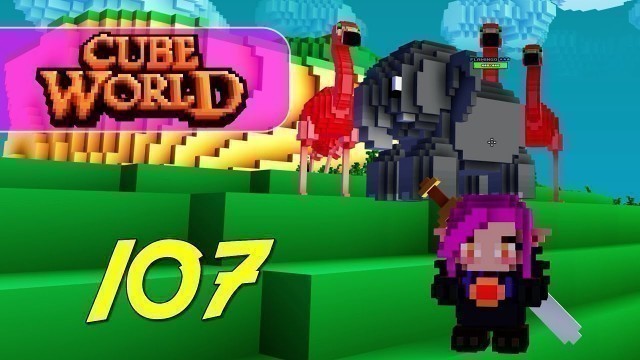 'Cube World - Let\'s Play Ep 107 - FLAMINGO & NARRIA OCEAN'