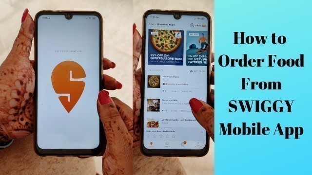 'How to use Swiggy Food Delivery App || Order Delicious Food with discounts ||