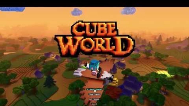 'Cube World: New Title Screen'