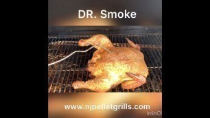 'Green mountain Grills Daniel Boone prime wifi HOW TO SMOKE chicken on my new Pellet Grill  DR. Smoke'