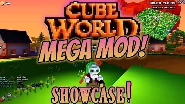 'Cube World Mega Mod Showcase - Ist das DIE Mod? Cube World Deutsch HD 2020'