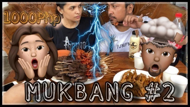 'Mukbang | dugo at paa ng manok, isaw ng baboy at manok | Masayang Q & A'