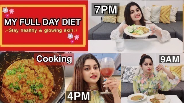 'WHAT I EAT IN A DAY FOR HEALTHY & GLOWING SKIN+READING COMMENTS