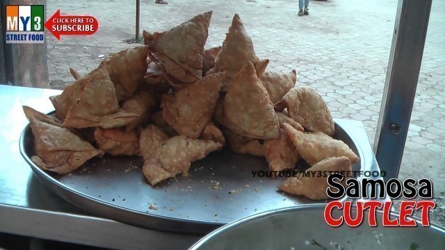 'SAMOSA CUTLET - Kolhapuri Street food - World Street food street food'