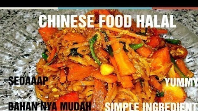 'Video Mie Goreng Chinese food halal|Rasanya mantul|Simpel| ide bisnis untuk stay@homz|'