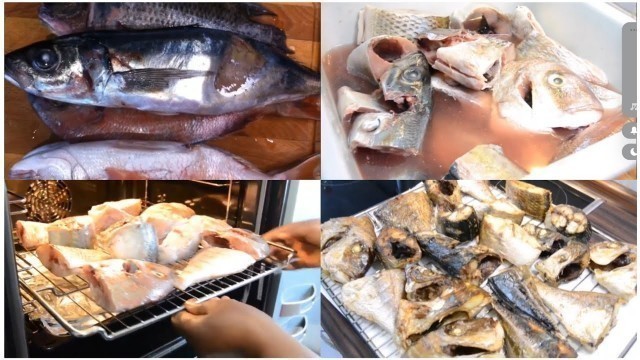 'How To Smoke Fish In The Oven | Smoked Fish | Ghana Market Food | Ghana Food |Accra Streetfood'