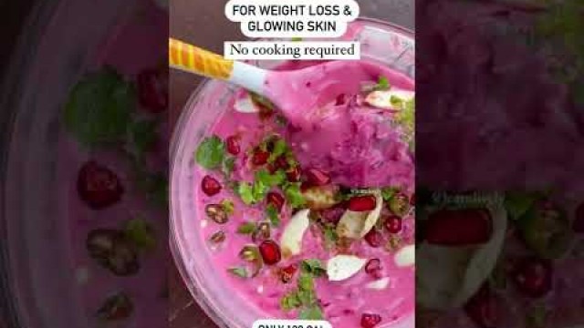 'Weight loss | Glowing Skin | Good Health | No Cooking Quick #shorts #healthyrecipe #weightloss #diet'