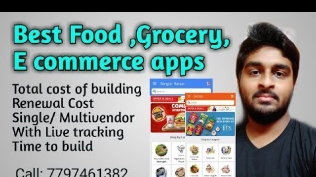 'Develop best Food/ grocery delivery app with location tracking option in just ₹#### !'