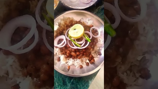 'chane chawal #my food journey #shortsvideo'