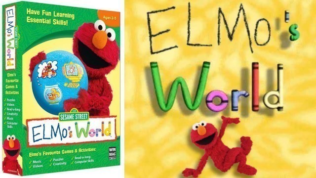 'Sesame Street Elmo\'s World: Favourite Games and Activities (PC,Windows) [2009]. Longplay.'