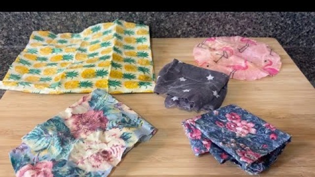 'DIY Reusable Beeswax Wraps'