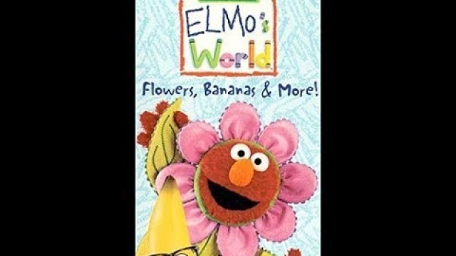 'Closing To Elmo\'s World: Flowers, Bananas & More (2000 VHS)'