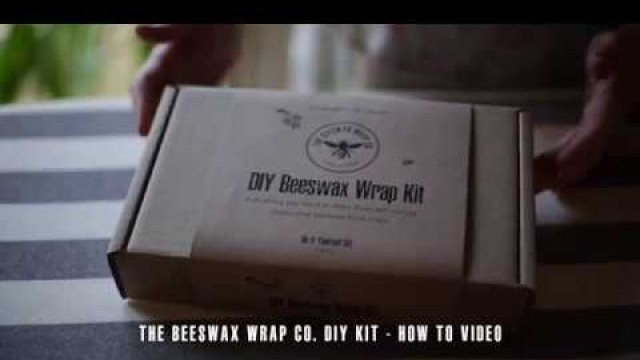 'How to make Beeswax Wraps with our DIY Kit!'