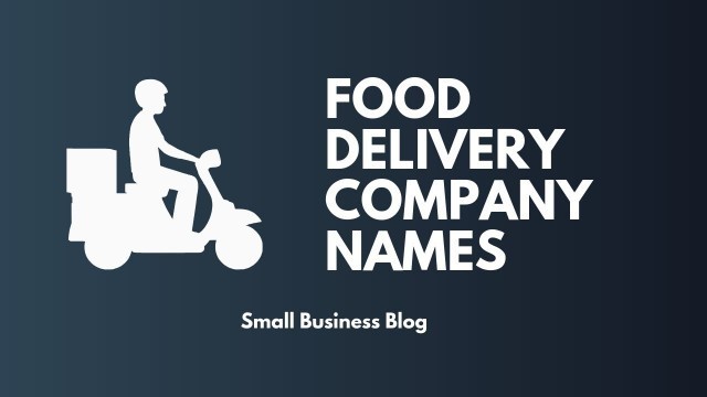 'Best Food Delivery Business Names'