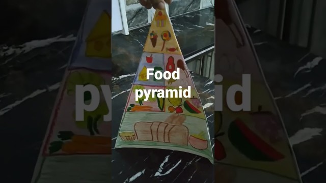 'science project food pyramid'