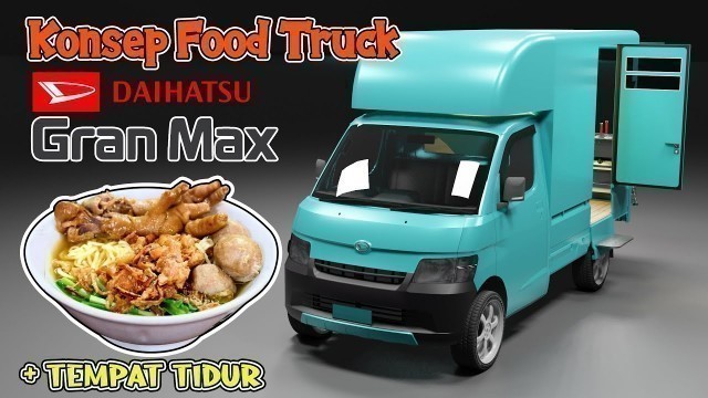 'Daihatsu Granmax Food Truck Mie Ayam (3D Design)'