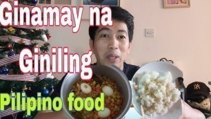 'Giniling Ginamay recipe |Filipino food | Mark and