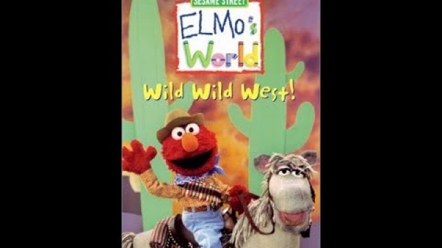 'Elmo\'s World: Wild Wild West! (2001 VHS) (Full Screen)'