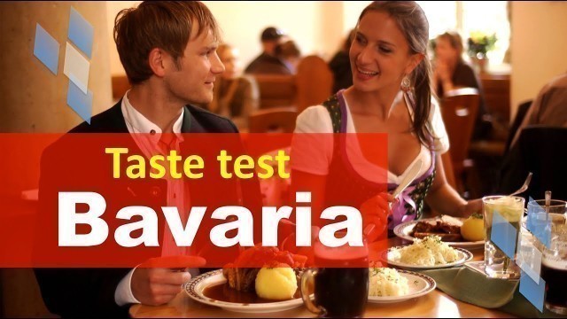 '1 the best Bavarian Food taste test - German Food - Documentary film'