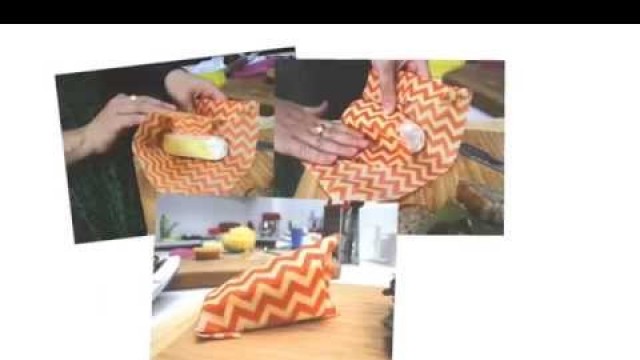 'Step by step: Make your own beeswax wraps'