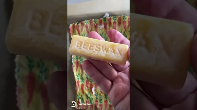 'How to re-wax beeswax good wrap'