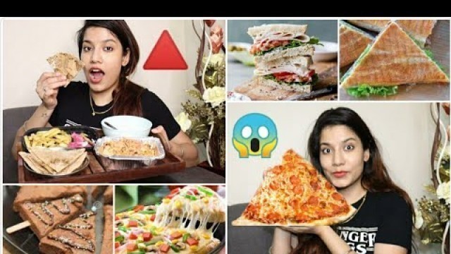 'I ATE ONLY *TRIANGLE* Shaped Food for 24 Hours Challenge