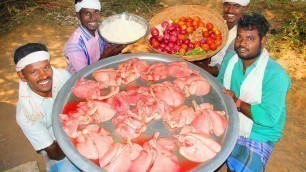 'Goat LUNGS WITH CHAPATI | Very old Traditional style Village Cooking TAMIZHA COOKING'