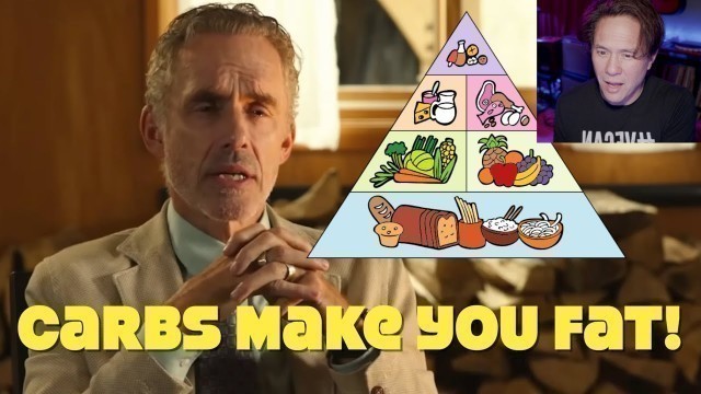 'Jordan Peterson Debunks Veganism & Food Pyramid'