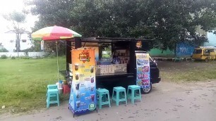 'IDE USAHA KEREN, UBAH PICK UP CARRY TUA JADI FOODTRUCK'