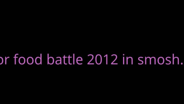 'vote for eggroll in food battle 2012!'