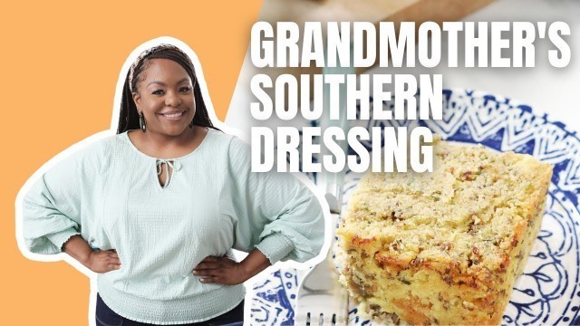 'Kardea Brown\'s Southern Dressing ​| Kardea Brown\'s Southern Thanksgiving | Food Network'