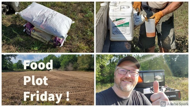 'Putting in food plots in Michigan'