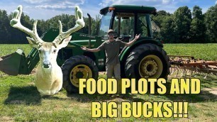 'EARLY SEASON FOOD PLOTS FOR WHITETAILS!!! SUMMER PREP FOR DEER SEASON!!!'