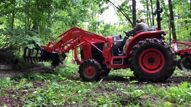 '# 22 Preparing New Food Plots with Kubota L 4060'