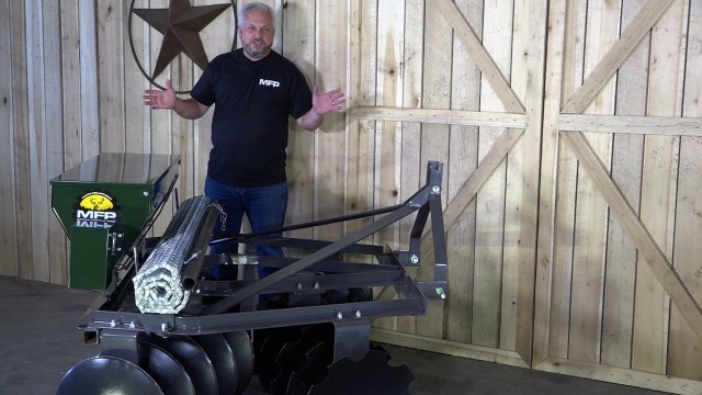 'Micro Food Plots DISC Seeder for Deer plots'