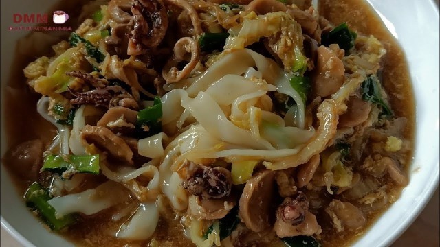 'Kwetiaw siram seafood ala chinese food'