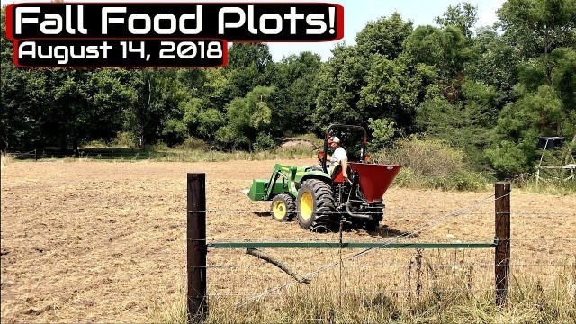 'Planting Fall Food Plots and Hanging Stands | Iowa Vlog 8'