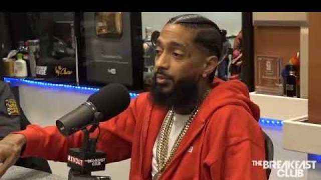 'Rapper Nipsey Hussle Talks About Dr Sebi Documentary'