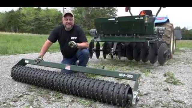 'Jeff, the Food Plot Guy, introduces the Micro Food Plots Cultipacker MFP 302 and MFP 303'