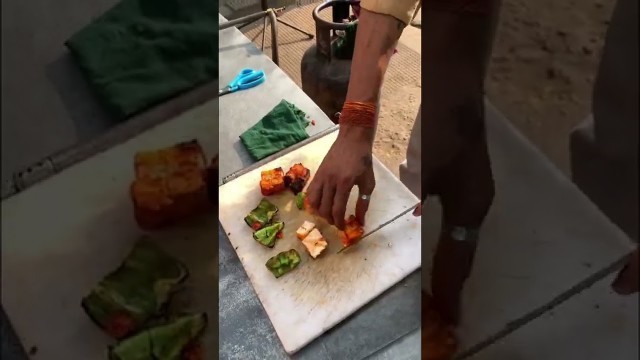 'Masala Paneer Tikka Roll | Ludhiana | Street Food | Indian Food | Recipe | #ludhiana'