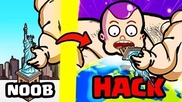 'HACKING until i\'m THE FATTEST FOOD EATER (Food Fighter Clicker HACK)'