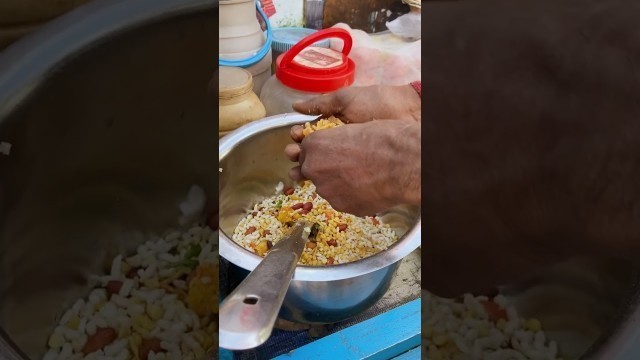 'Bhel puri | street food | mall road | ludhiana diaries | punjab #shorts'